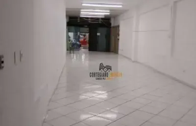 Loja para alugar, 312 m² por r$ 7.000,00/mês - centro - santos/sp