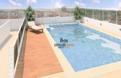 Apartamento garden com 2 dormitórios à venda, 100 m² por r$ 765.000 - embaré - santos/sp