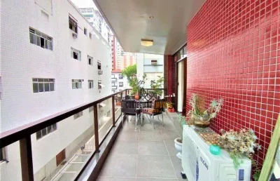 Apartamento com 3 quartos à venda na Avenida Doutor Bernardino de Campos, Pompéia, Santos