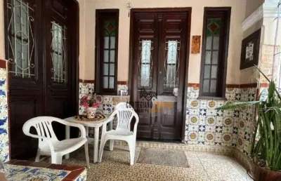 Casa com 4 dormitórios à venda, 300 m² por r$ 2.000.000,00 - macuco - santos/sp