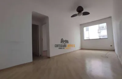 Apartamento com 2 dormitórios para alugar, 80 m² por r$ 2.700,00/mês - campo grande - santos/sp