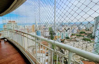 Jardins da grécia, ponta da praia, santos - andar alto - vista mar !