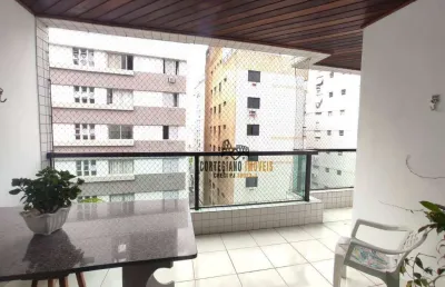 Pé na areia - sacada - ótimo apartamento de 2 dormitórios à venda !
