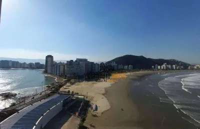 Apartamento com 4 dormitórios à venda, 215 m² por r$ 1.300.000,00 - ilha porchat - são vicente/sp
