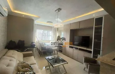 Apartamento com 2 dormitórios à venda, 67 m² por r$ 650.000,00 - gonzaga - santos/sp
