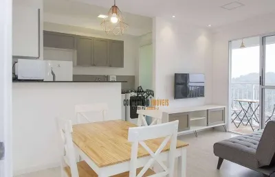 Apartamento com 2 dormitórios à venda, 54 m² por r$ 380.000,00 - morro de nova cintra - santos/sp