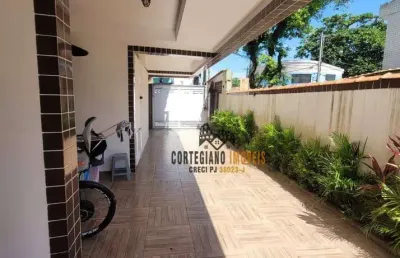 Casa com 3 dormitórios à venda, 112 m² por r$ 575.000,00 - macuco - santos/sp