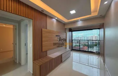 Residencial way orquidário - apartamento com 2 dormitórios à venda, 64 m² por r$ 679.000 - marapé - santos!