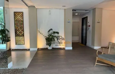 Apartamento com 2 dormitórios para alugar, 67 m² por r$ 5.000,00/mês - josé menino - santos/sp