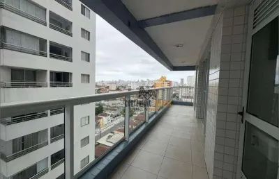 Apartamento com 2 dormitórios para alugar, 85 m² por r$ 4.600,02/mês - boqueirão - santos/sp