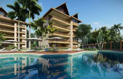 Apartamento para venda em aquiraz, porto das dunas, 4 dormitórios, 4 suítes, 4 banheiros, 6 vagas