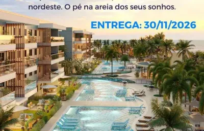Apartamento para venda em aquiraz, porto das dunas, 2 dormitórios, 1 suíte, 2 banheiros, 1 vaga
