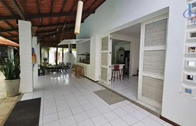 Casa para venda em caucaia, cumbuco, 5 dormitórios, 5 suítes, 6 banheiros, 6 vagas