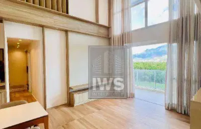 Apartamento duplex com 2 dormitórios, 98 m² - venda por r$ 1.000.000,00 ou aluguel por r$ 9.184,14/mês - barra da tijuca - rio de janeiro/rj