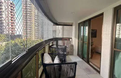 Apartamento com 3 dormitórios à venda, 140 m² por r$ 2.400.000 - barra da tijuca - rio de janeiro/rj