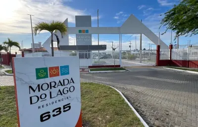 Morada do lago residencial - condomínio de casas à poucos metros da praia