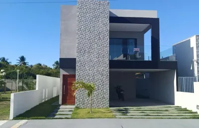 Casa em condomínio fechado com 4 quartos à venda na Rodovia Eng. Edilson Távora, Se-100, Km 26, 120, Olhos D\'água, Barra dos Coqueiros
