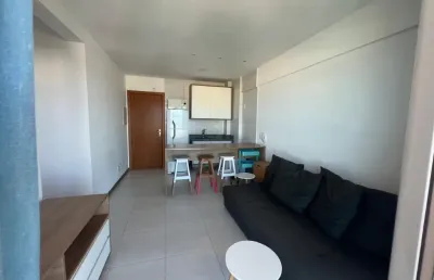 Apartamento mobiliado, nascente, vista mar , rio vermelho