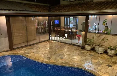 Casa sobrado com 3 suítes á venda no residencial flórida