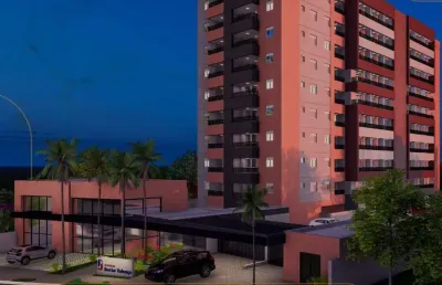 Apartamento no bairro vila tibério, 2 quartos, 1 vaga, barão de valença