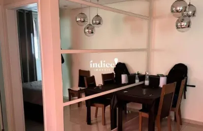 Apartamento no bairro city ribeirão, 2 quartos, 1 vaga, spazio robespierre