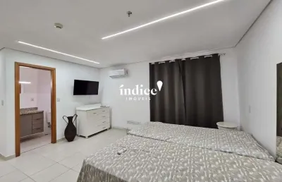 Apartamento no bairro nova aliança, 1 quarto, 1 suíte, 1 vaga, edifício monte santo