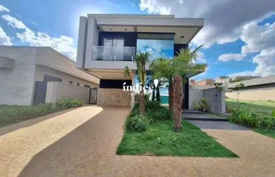 Casa com 4 suítes á venda no condomínio terras de florença