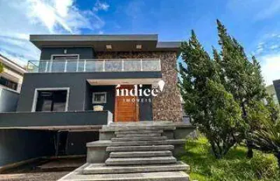 Casas condomínio no bairro bonfim paulista, 4 quartos, 4 suítes, 4 vagas, arara azul