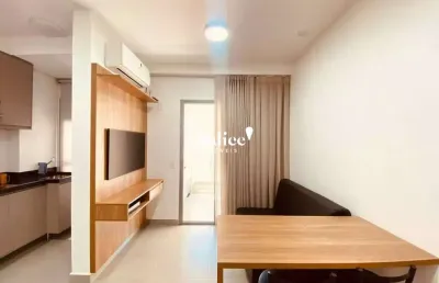 Apartamento no bairro jardim santa ângela, 1 quarto, 1 suíte, 1 vaga, fiúsa one