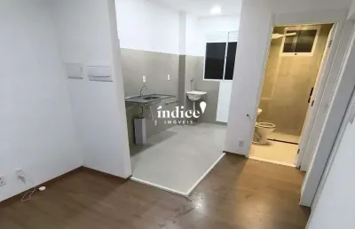 Apartamento no bairro bonfim paulista, 2 quartos, 1 vaga, lar grécia