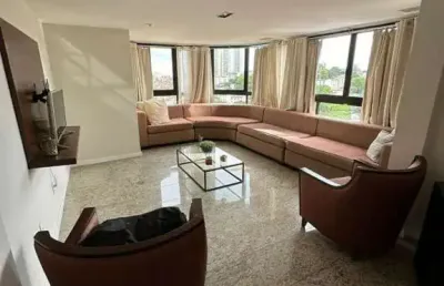 Apartamento para venda em salvador, horto florestal, 4 dormitórios, 4 suítes, 6 banheiros, 4 vagas