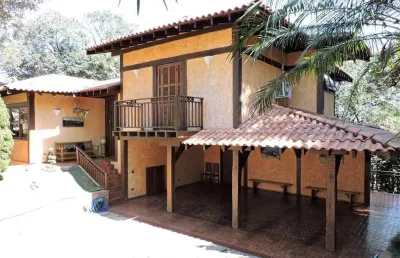 Casa para venda em jandira, altos de são fernando, 4 dormitórios, 4 suítes, 5 banheiros, 6 vagas