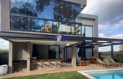 Casa para venda em carapicuíba, granja viana, 4 dormitórios, 4 suítes, 6 banheiros, 4 vagas