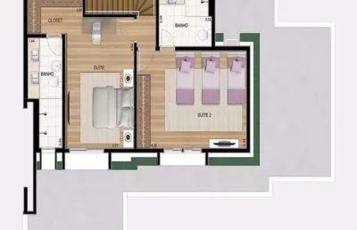 Flat à venda na Rua Lasar Segal, 200, Vila inglesa, Campos do Jordão