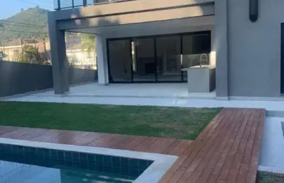 Casa para locação em santana de parnaíba, alphaville, 5 dormitórios, 5 suítes, 6 banheiros, 4 vagas
