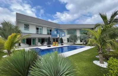 Mansão na granha - linda, moderna e impecável! gourmet, piscina! nova!