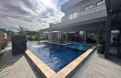 Casa para venda em araçatuba, residencial costa azul, 3 dormitórios, 3 suítes, 5 banheiros, 5 vagas
