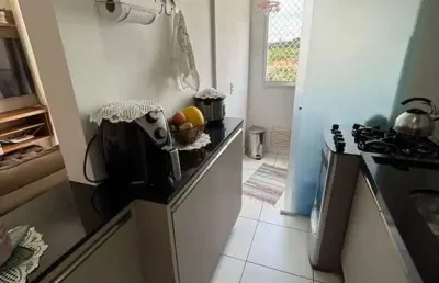 Apartamento para venda em vargem grande paulista, jardim portão vermelho, 2 dormitórios, 1 banheiro, 1 vaga