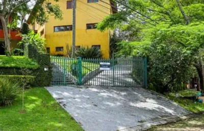 Linda casa estilo rústico com área de lazer completa