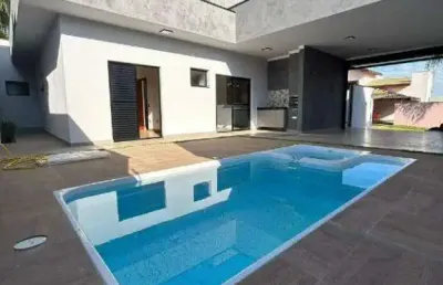 Casa com 3 quartos à venda na Rua Maria Amélia Feliciano Salvi, Condomínio Palm Park, Estiva Gerbi