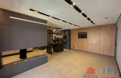 Apartamento super moderno à venda no condominio torino em vinhedo, interior de são paulo.
