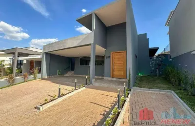 Casa à venda condomínio reserva dos vinhedos em louveira