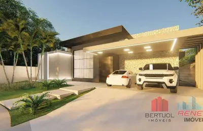 Casa térrea à venda no condomínio residencial tamboré em jaguariúna - sp
