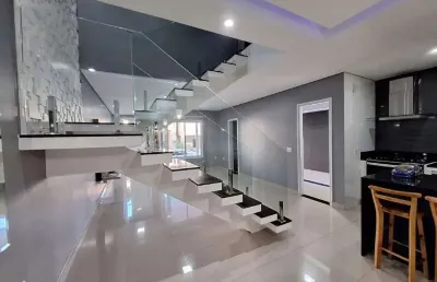 Casa em condominio fechado 3 quartos - 1 suite com 4 vagas para alugar em jundiai