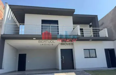 Casa á venda com 4 quartos no condomínio residencial mont'alcino em valinhos/sp