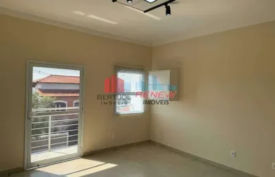Sala comercial para locação em valinhos ,com área da sala e mais área de recepção ,copa banheiros de uso comum.