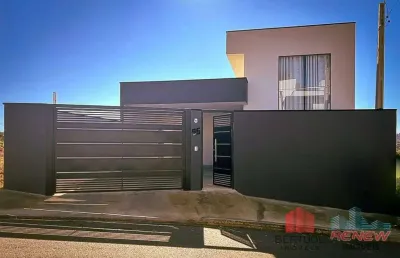 Linda casa térrea à venda na região do pinheirinho - super moderna