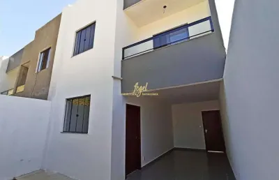 São pedro / marilândia - casa nova !!! 3/4 (1 suíte) - ampla sala - amplo quintal - excel acabamento - 2 vagas