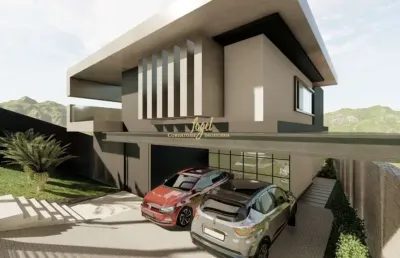 Bom clima - linda casa! com 4 quartos, sendo 3 suítes, 4 vagas de garagem - ampla área gourmet e externa