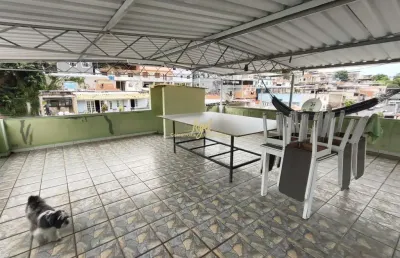 Nova era - casa sobrado 3/4 (1 suíte) - amplo terraço -  todos cômodos amplos